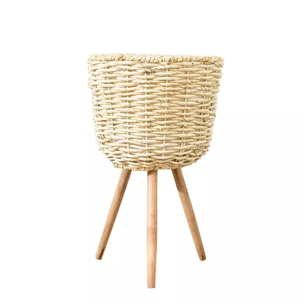 Wicker Plant Pot On Legs The Wicker Home