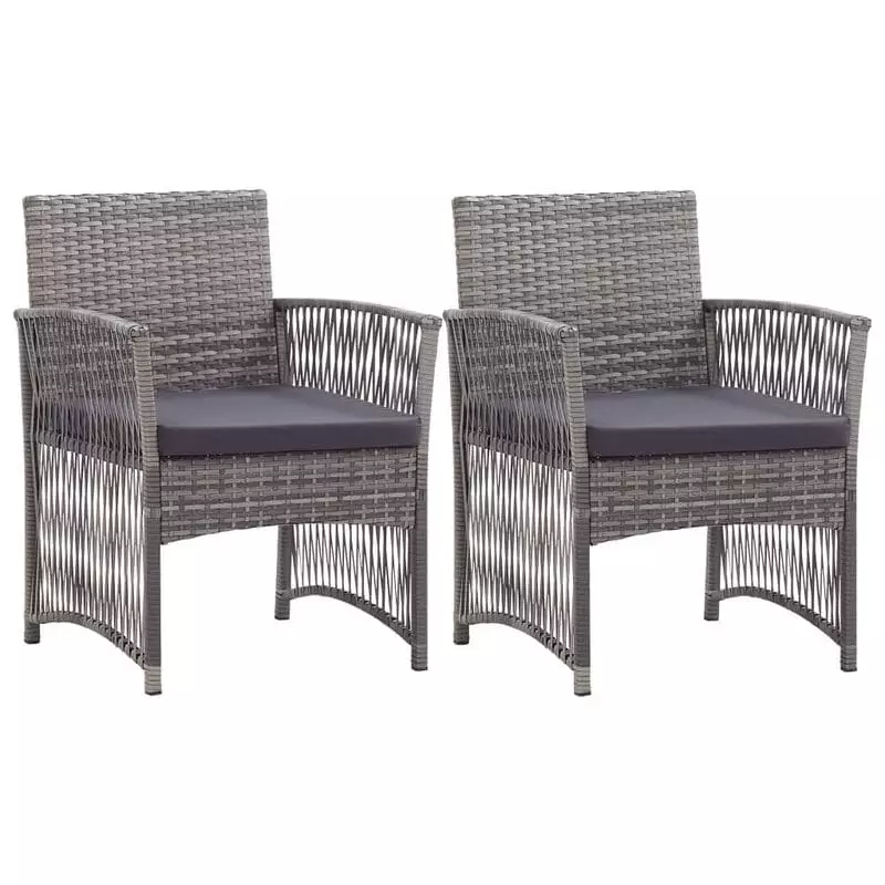 grey wicker garden chairs 550