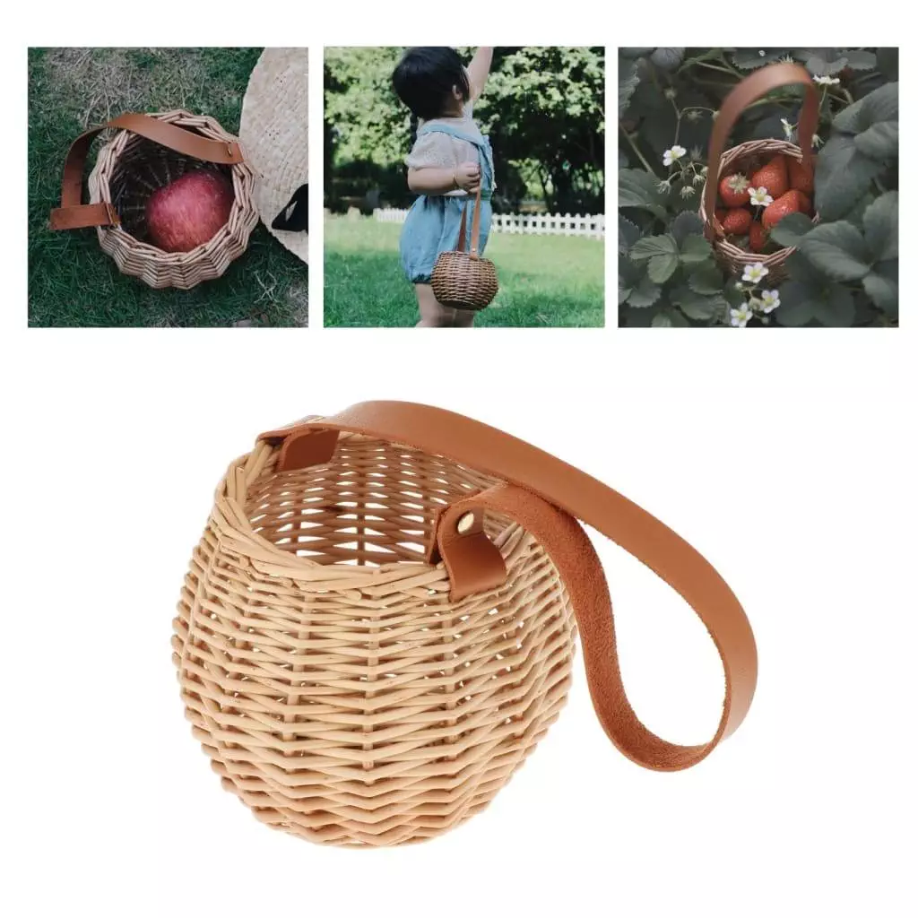 wicker washing basket with lid 527