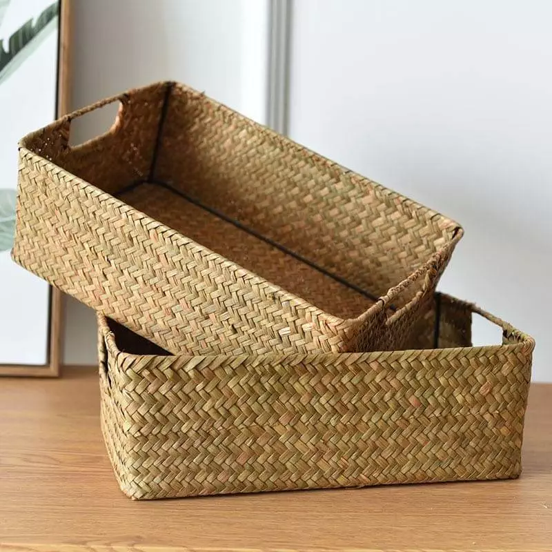 drawers with wicker baskets 730