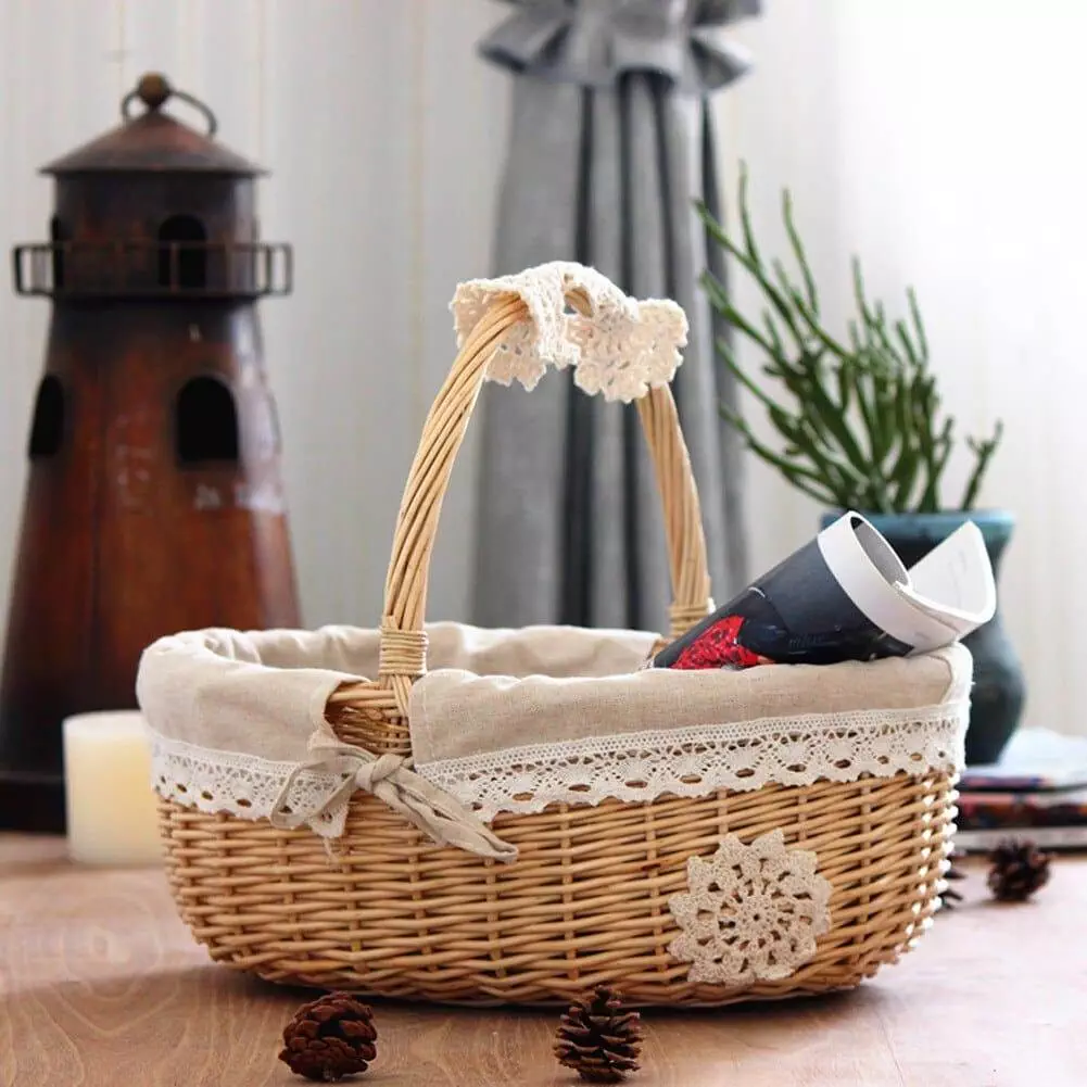 Buy a Large Round Wicker Basket now | The Wicker Home®