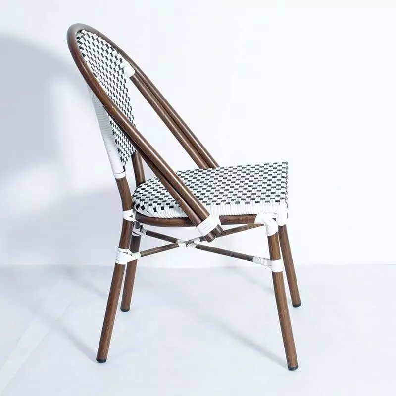 outdoor wicker dining chairs 777