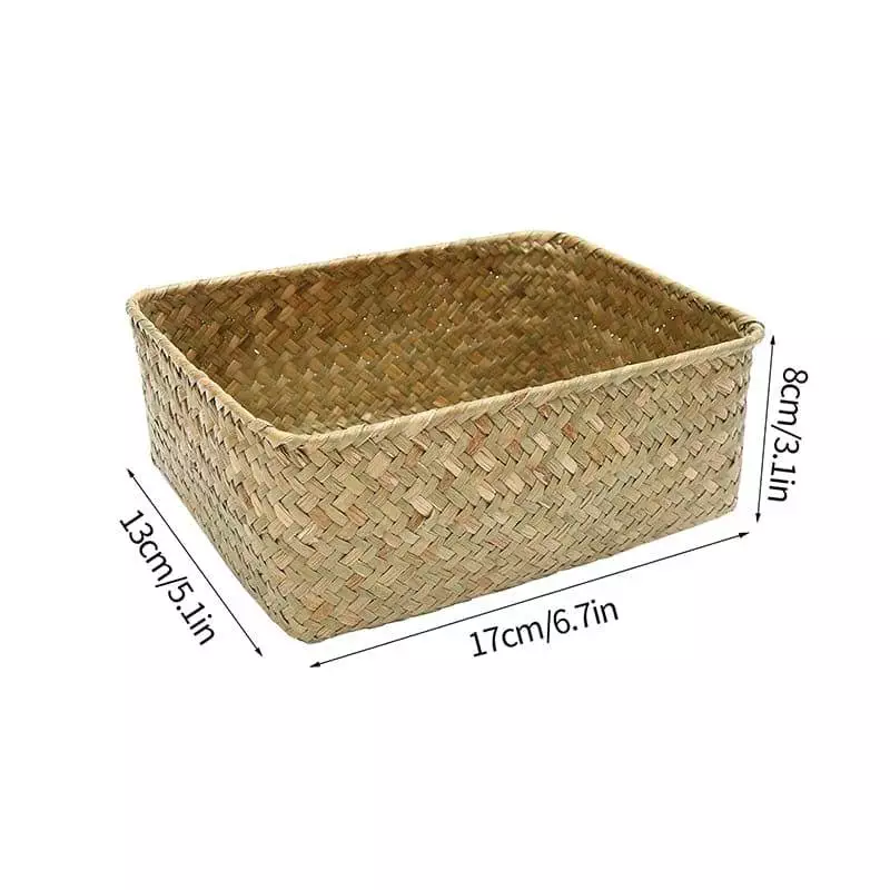 rectangular wicker storage baskets 931