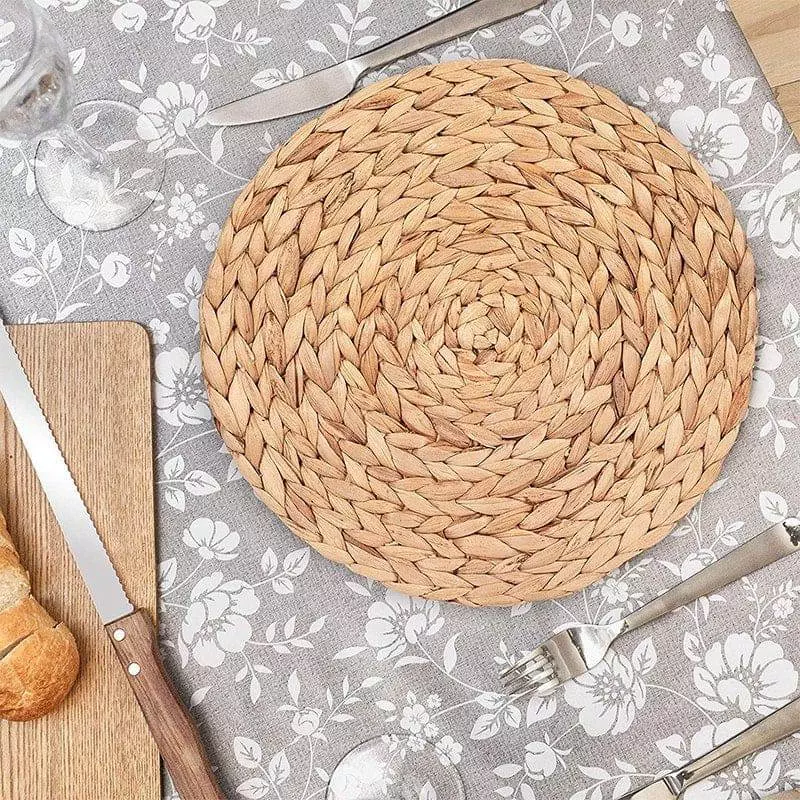round wicker placemats 657