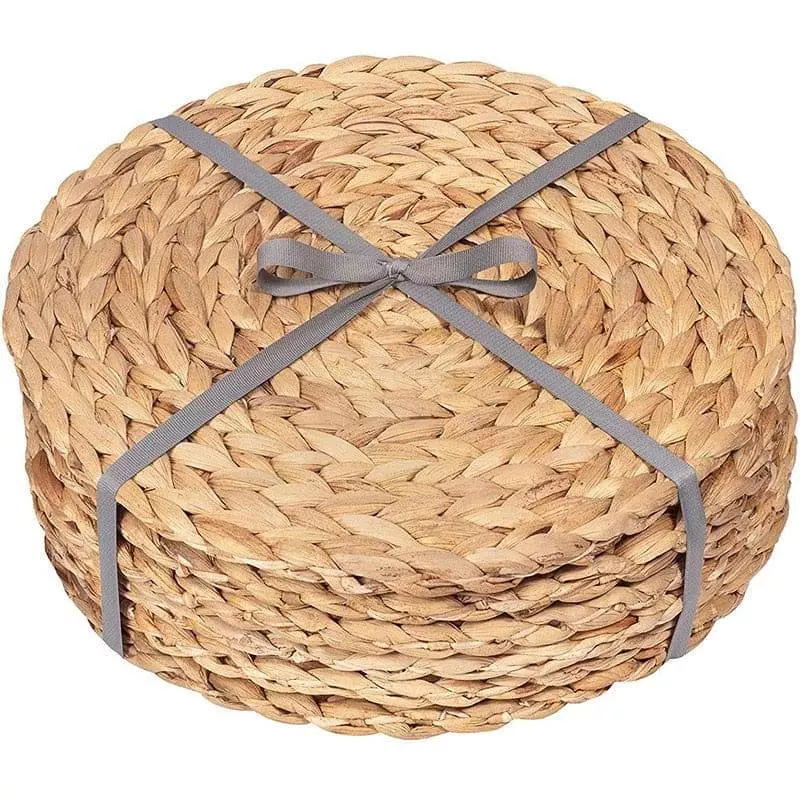 round wicker placemats 826