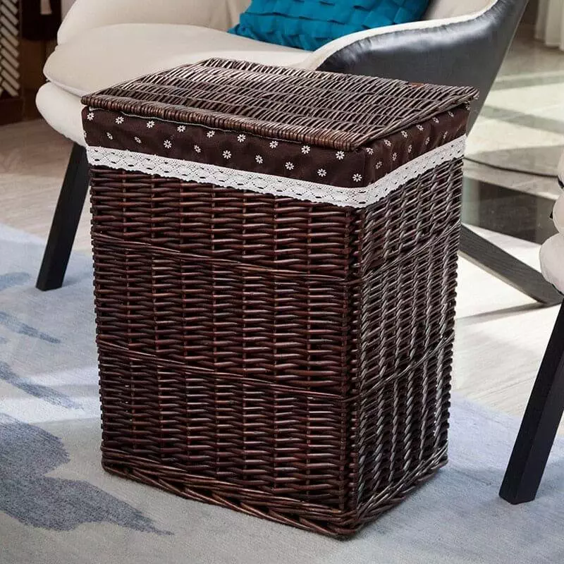 wicker baskets for laundry 333