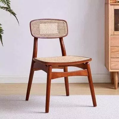 wicker dining chairs set of 2 859