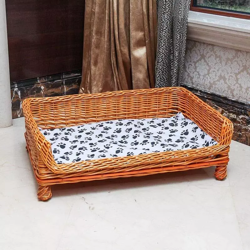 wicker dog beds for sale 704