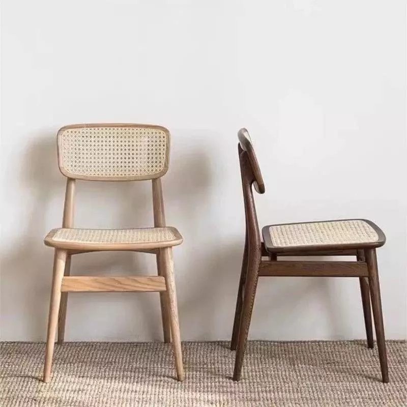 wicker or rattan dining room chairs 284