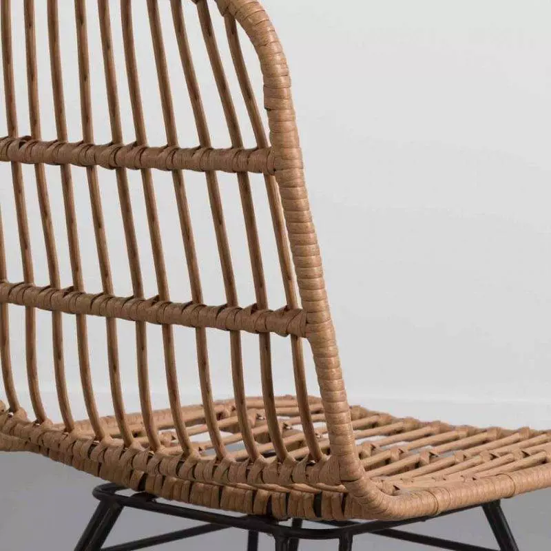 wicker rattan dining chairs 714
