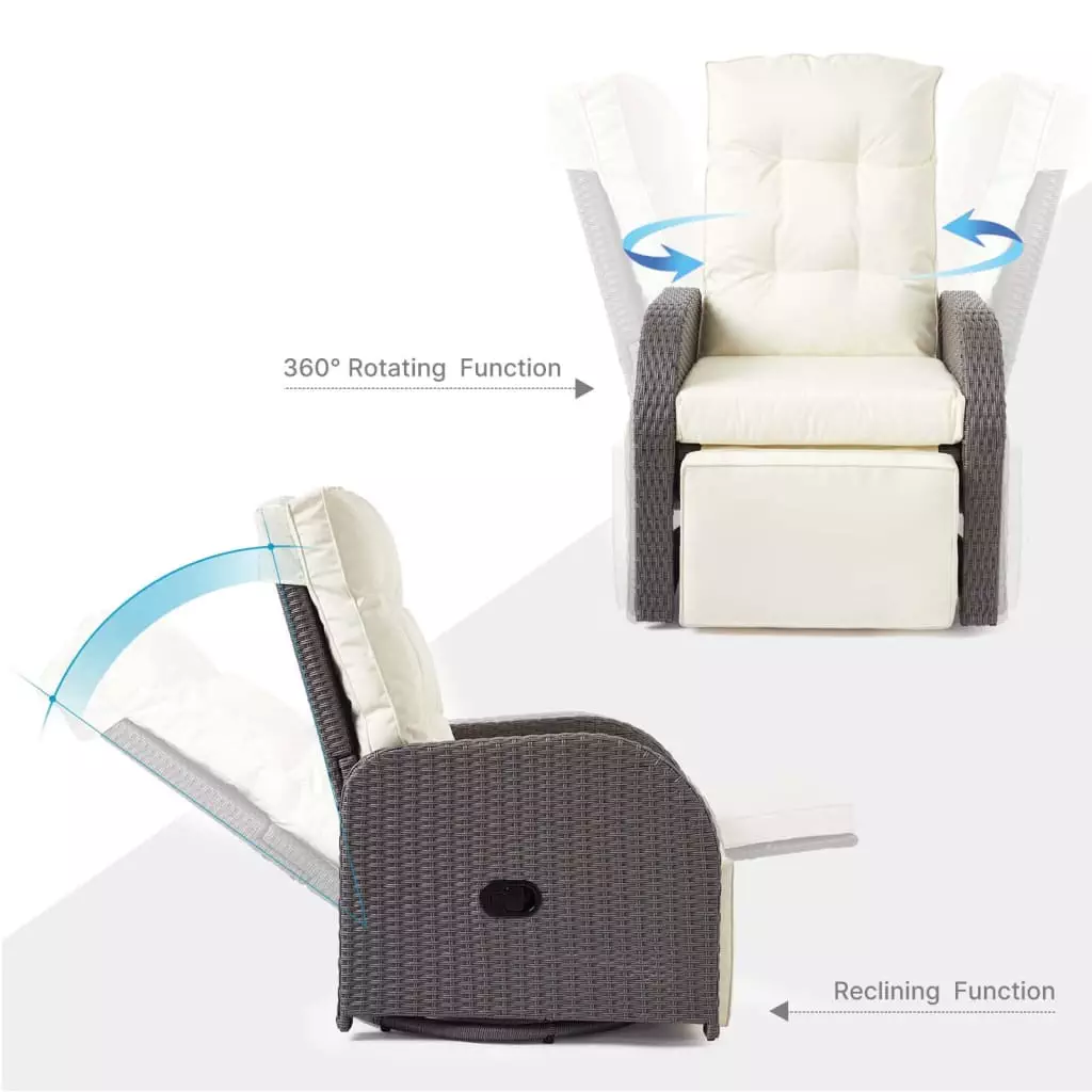 wicker reclining garden chairs 184
