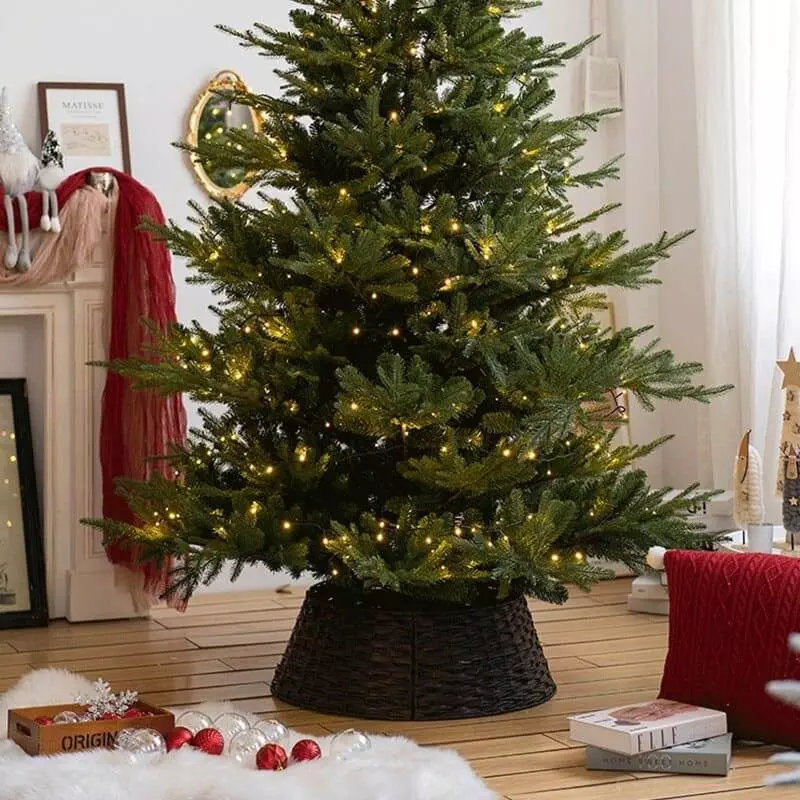 wicker skirts for christmas trees 912