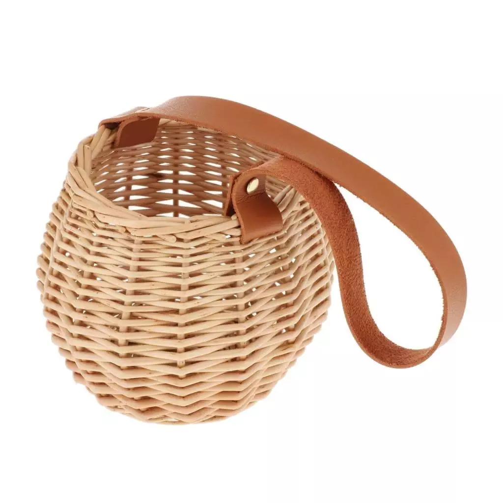 wicker washing basket with lid 111