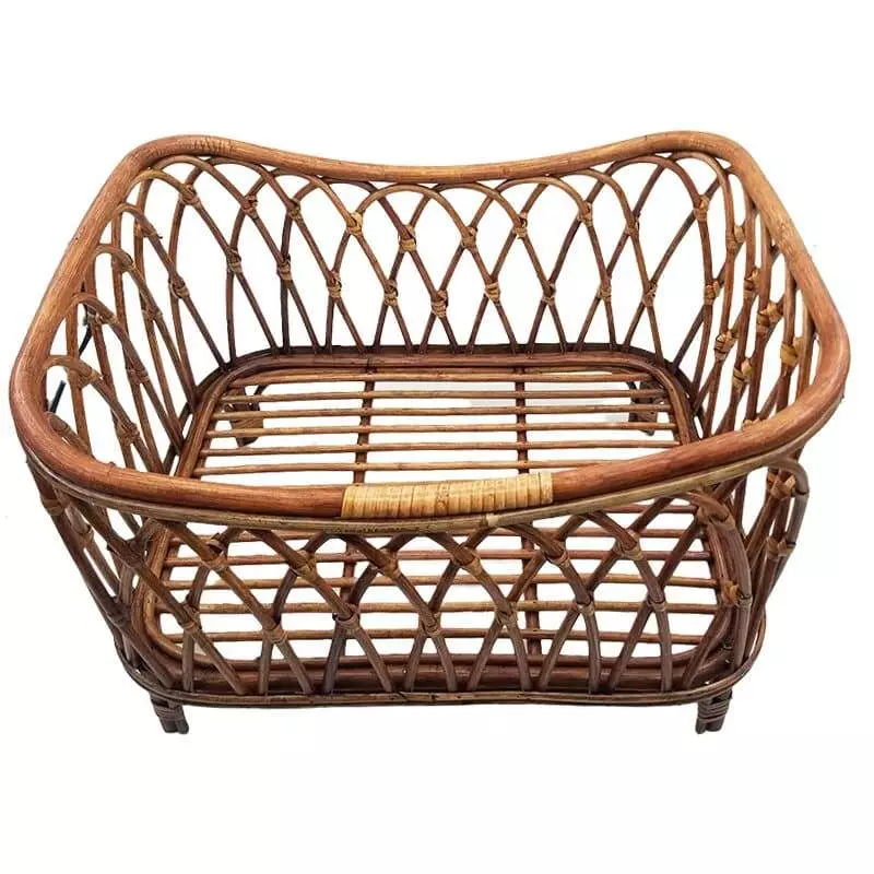 wicker wheel moses basket 305