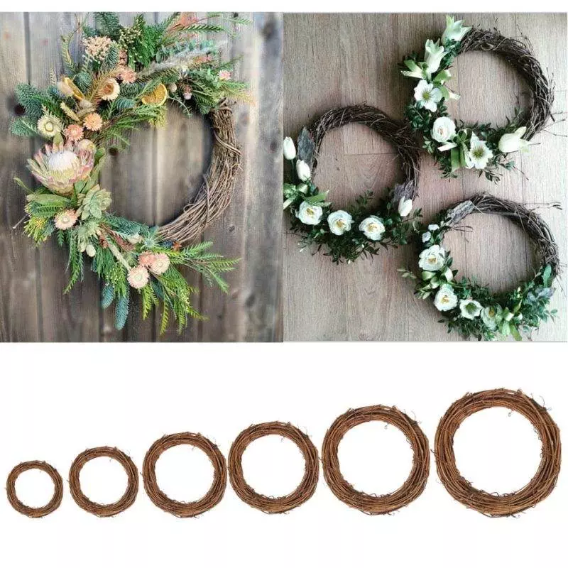 wicker wreath ring 30 cm 630