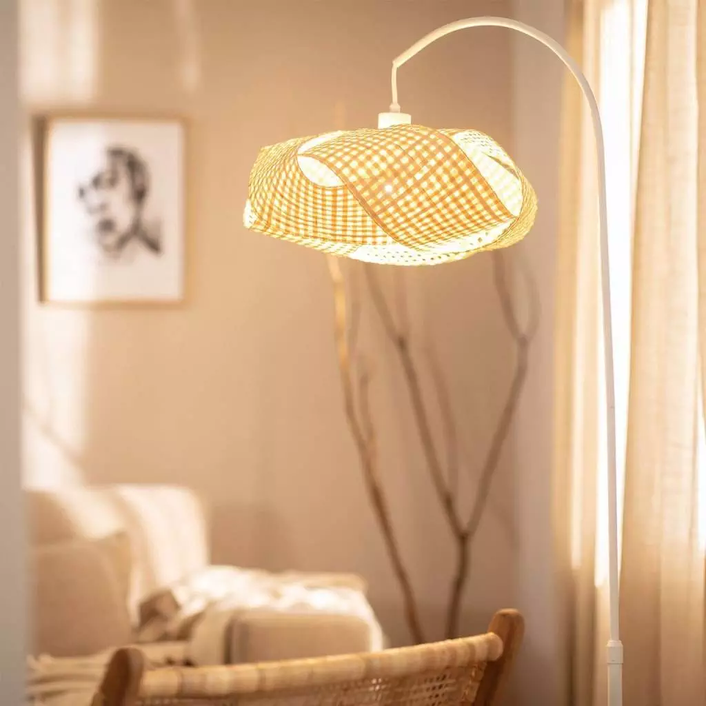 wicker lamp shades for floor lamps