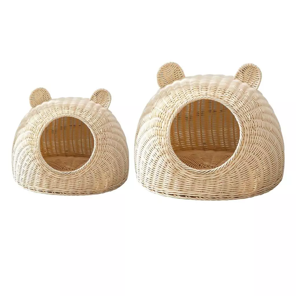 Cat bed with ears best sale